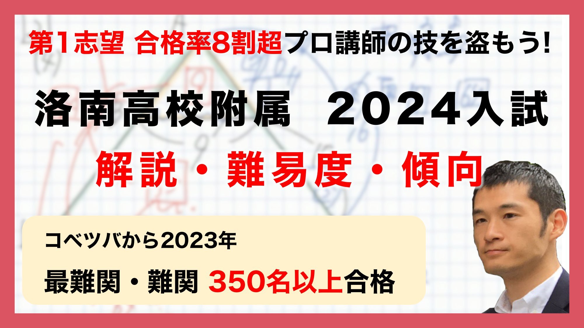 洛南高附中 洛南 中学入試 2015年度受験用 赤本 逃げ出し